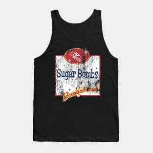 Worn Sugar Bombs Logo Tank Top